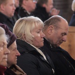 Abp Marek Jędraszewski w bazylice św. Brygidy