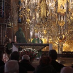 Abp Marek Jędraszewski w bazylice św. Brygidy