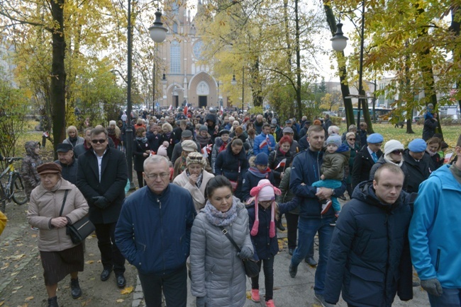 Radomianie tłumnie wzięli udział w Święcie Niepodległości.