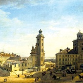 Kościół św. Klary, na dzisiejszym pl.Zamkowym, rozebrano w 1843 r.