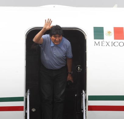 Evo Morales - były prezydent Boliwii