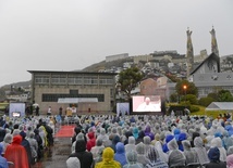 Podczas Mszy w Nagasaki