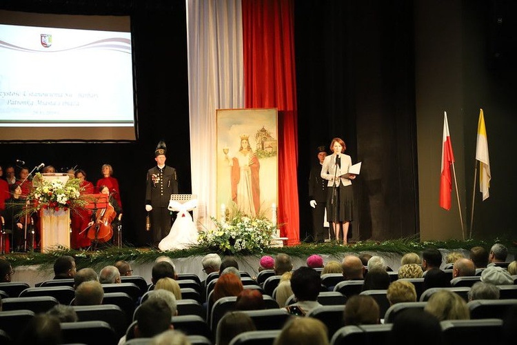 Patronką Libiąża została św. Barbara