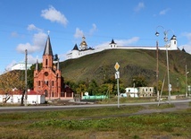 Kościół katolicki w Tobolsku na Syberii