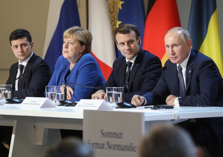 Zakończył się szczyt "normandzkiej czwórki" na temat sytuacji na Ukrainie