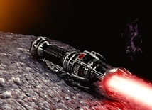 Jak w "Gwiezdnych wojnach"... Na Politechnice Warszawskiej powstał laserowy miecz świetlny