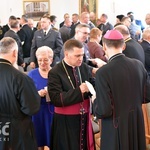 Opłatek w świdnickiej Kurii Biskupiej