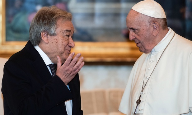 Papież i szef ONZ: Nie można odwracać wzroku wobec niesprawiedliwości i głodu