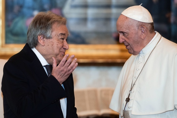 Papież i szef ONZ: Nie można odwracać wzroku wobec niesprawiedliwości i głodu