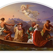 Joseph Binder "Trzej Królowie w drodze do Betlejem", olej na płótnie, 1846 r. kolekcja prywatna
