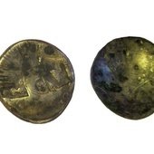 Celtycka moneta znaleziona pod Opatowem