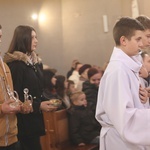 Poświęcenie nowej chrzcielnicy w Miliardowicach
