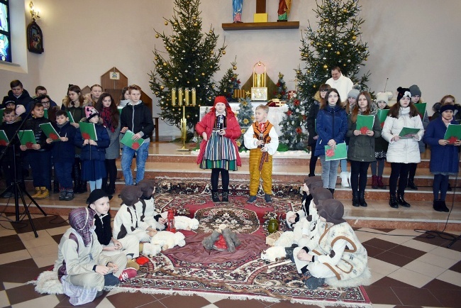 Bożonarodzeniowy spektakl w Rusinowie