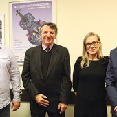 Współorganizatorzy inicjatyw: (od lewej) Marek Regel, Lesław Werpachowski, Joanna Paciecha i Robert Ciupa.
