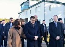Premier Morawiecki odwiedził były nazistowski obóz koncentracyjny w Sachsenhausen