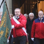 Ostatnie pożegnanie śp. Stefana Jakubowskiego, budowniczego kaplicy na Groniu Jana Pawła II