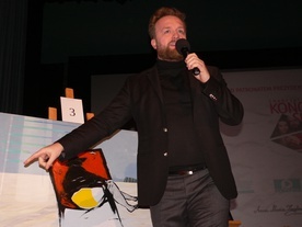 Koncert poprowadził znany aktor Bartłomiej Kasprzykowski.