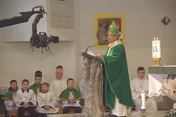 Liturgia w gdańskim sanktuarium.