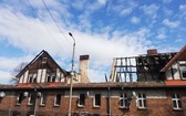 Pożar jednego z budynków na zabytkowym osiedlu familoków w Czerwionce-Leszczynach