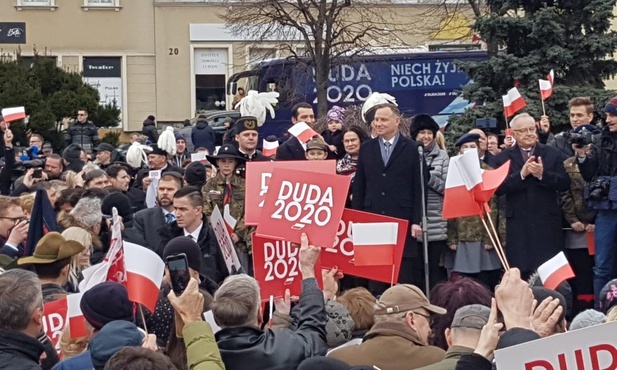 Śląskie. Kampania prezydenta. Andrzej Duda w Katowicach, Bytomiu, Tarnowskich Górach i Wodzisławiu Śląskim