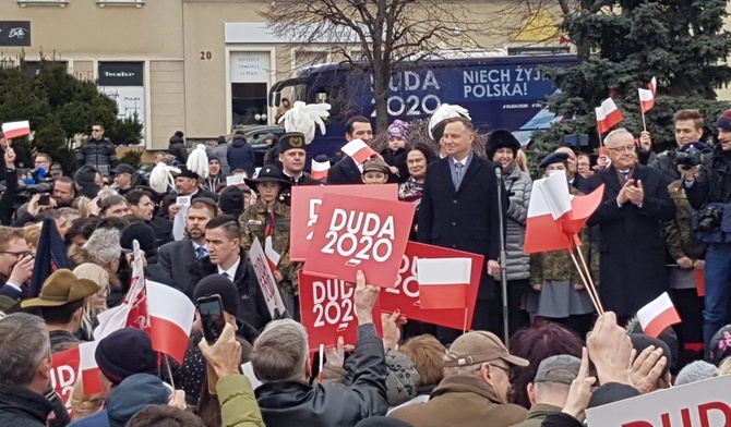 Śląskie. Kampania prezydenta. Andrzej Duda w Katowicach, Bytomiu, Tarnowskich Górach i Wodzisławiu Śląskim