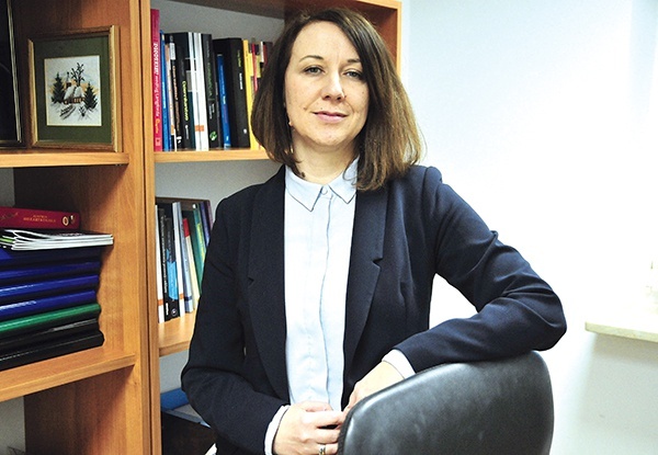 Prof. Justyna Szulich-Kałuża, dyrektor IDiZ KUL.