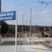 Stalowa Wola, osiedle Chrzewice. Nowy przystanek kolejowy.