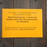 Krakowski Ogród Zoologiczny w czasie epidemii koronawirusa