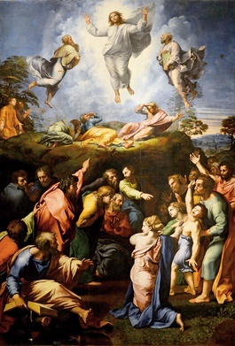 Namalowany  na zamówienie kard. Giulia de Medici obraz „Przemienienie Pańskie” można uznać za duchowy testament Rafaela.