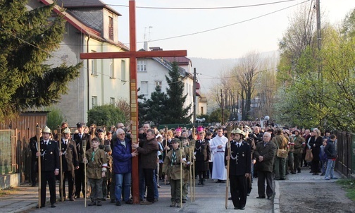 Tak było podczas Miejskiej Drogi Krzyżowej w 2014 roku na Leszczynach.