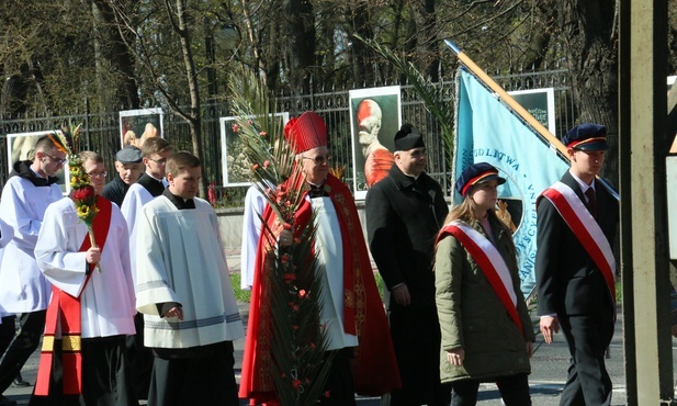 Niedziela Palmowa 2019 na ulicach Lublina.