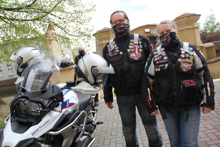 Modlitwa motocyklistów w Rokitnie