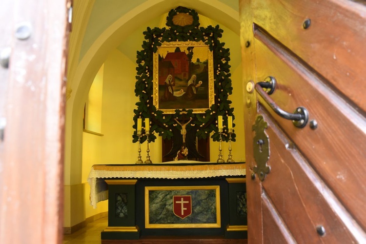 Wnętrze kaplicy Narodzenia św. Stanisława.