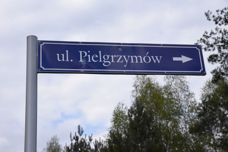 Pielgrzymi mają swoją ulicę w Szczepanowie.