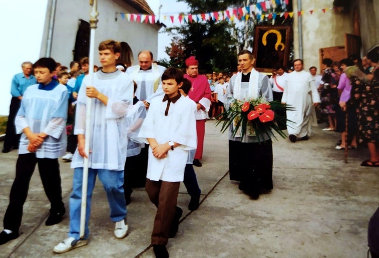Jasnogórska Pani odwiedziła Doboszowice 7 sierpnia 1994 r.