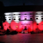 Illuminacja sandomierskiego zamku 