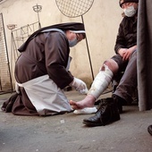 Elżbietanki opiekują się bezdomnymi i ubogimi w okolicach jadłodajni Caritas.
17.03.2020 Poznań