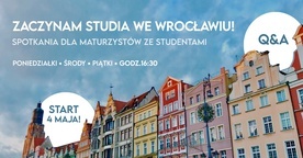 Zaczynam studia we Wrocławiu