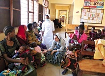 Szpital prowadzony  przez siostry elżbietanki w wiosce Ushirombo  w Tanzanii