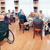 ▲	W placówce przebywa obecnie 48 osób starszych, niepełnosprawnych i przewlekle chorych.