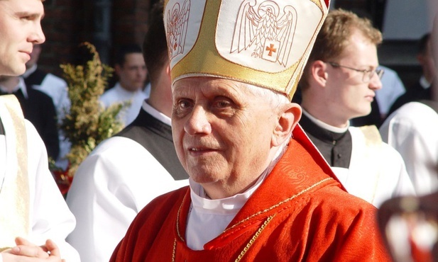 Kard. Joseph Ratzinger w Szczepanowie.