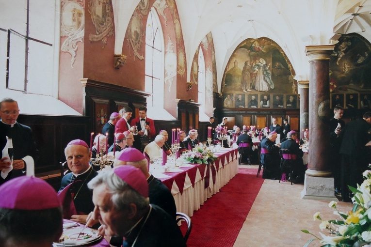 Papieski obiad w Gdańsku-Oliwie
