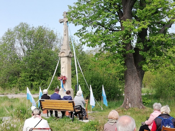 Majówka na os. Langiewicza, na pograniczu Złotych Łanów, Lipnika i Straconki.