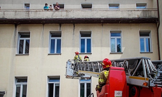 Niezwykła akcja strażaków dla małych pacjentów i personelu gliwickiego szpitala