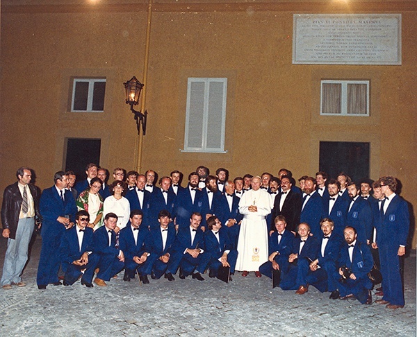 „Słyszałem KChA jeszcze przed wojną, w moim mieście”  – mówił Ojciec Święty w sierpniu 1983 r. do artystów  po koncercie w Castel Gandolfo.