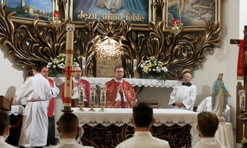 Prymicyjna liturgia w moszczanickiej świątyni