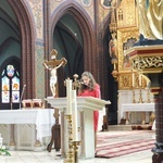 Maturzyści w bazylice św. Antoniego