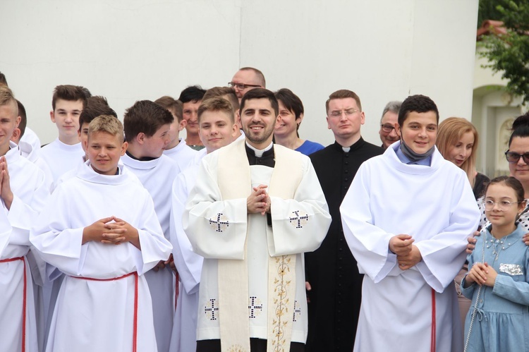 Błogosławieństwo lektorów w Ujanowicach