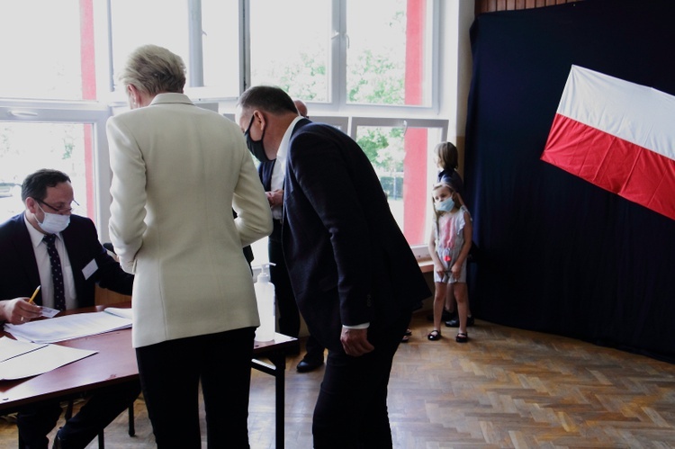 Prezydent Andrzej Duda już zagłosował