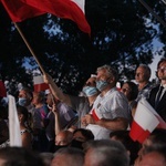 Wieczór wyborczy Andrzeja Dudy w Łowiczu